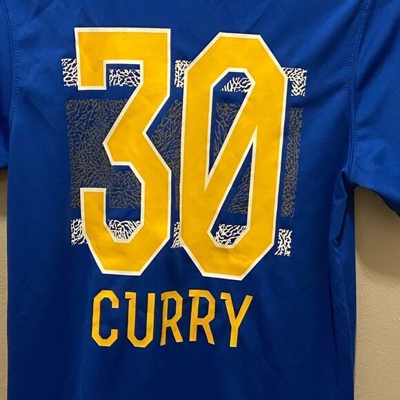 NBA Blue and Gold Holden State Warriors Jersey L - Picture 5 of 6